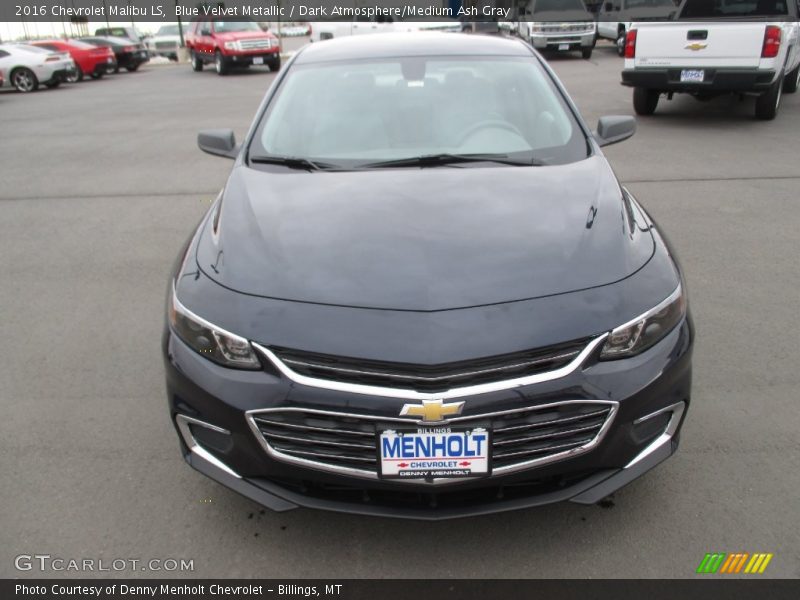Blue Velvet Metallic / Dark Atmosphere/Medium Ash Gray 2016 Chevrolet Malibu LS