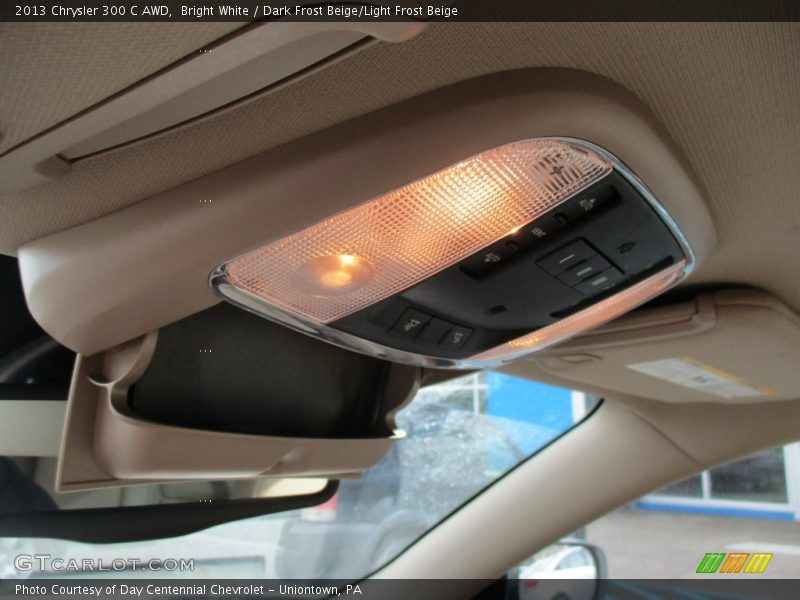Bright White / Dark Frost Beige/Light Frost Beige 2013 Chrysler 300 C AWD