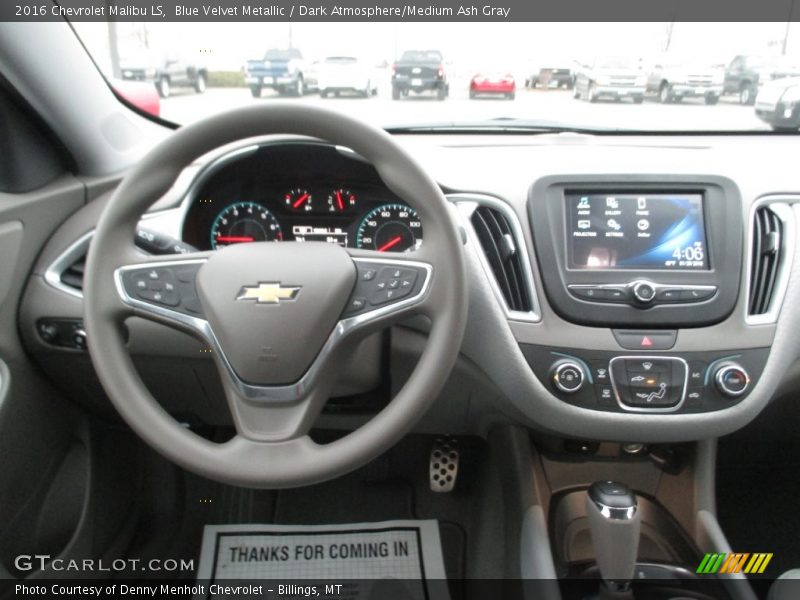Blue Velvet Metallic / Dark Atmosphere/Medium Ash Gray 2016 Chevrolet Malibu LS