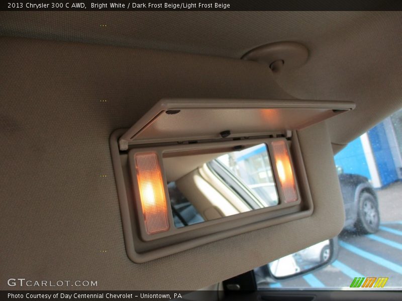 Bright White / Dark Frost Beige/Light Frost Beige 2013 Chrysler 300 C AWD