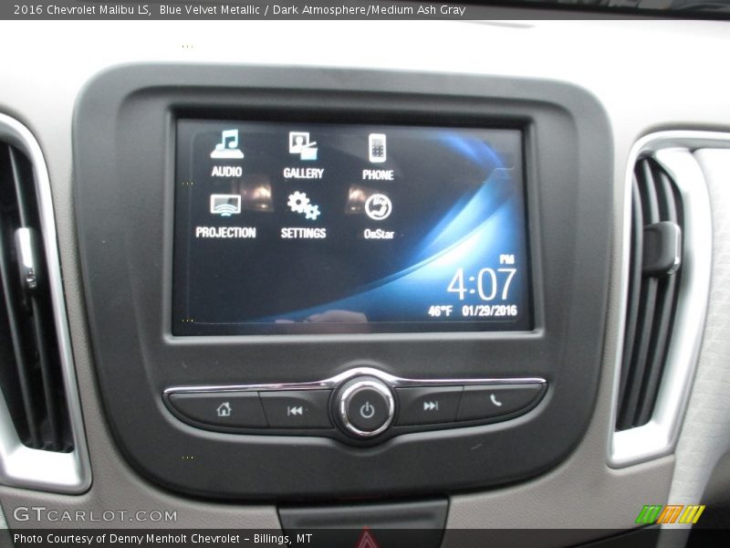 Blue Velvet Metallic / Dark Atmosphere/Medium Ash Gray 2016 Chevrolet Malibu LS