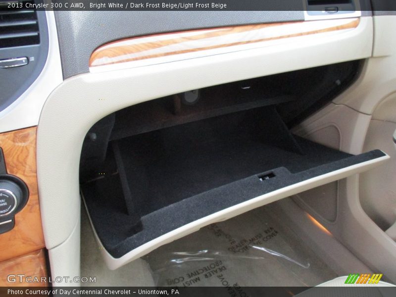 Bright White / Dark Frost Beige/Light Frost Beige 2013 Chrysler 300 C AWD