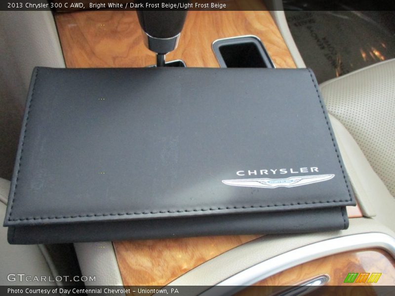 Bright White / Dark Frost Beige/Light Frost Beige 2013 Chrysler 300 C AWD