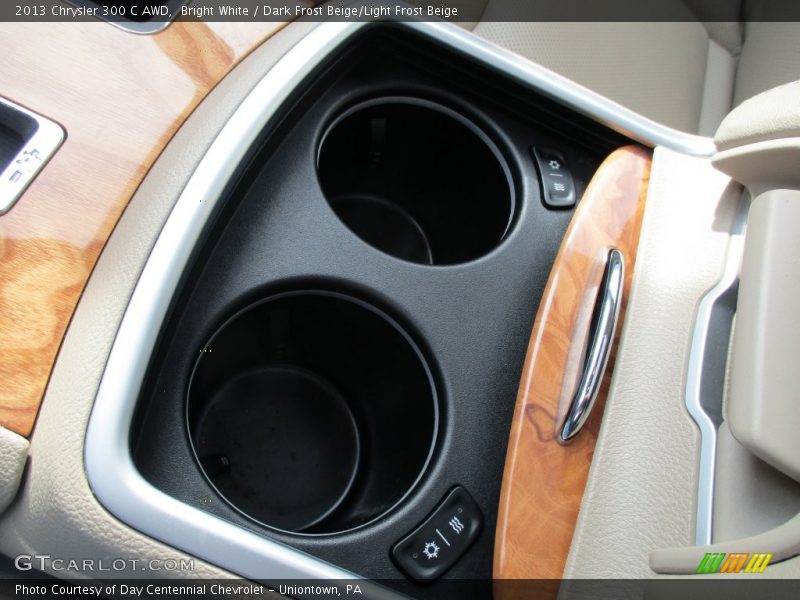 Bright White / Dark Frost Beige/Light Frost Beige 2013 Chrysler 300 C AWD