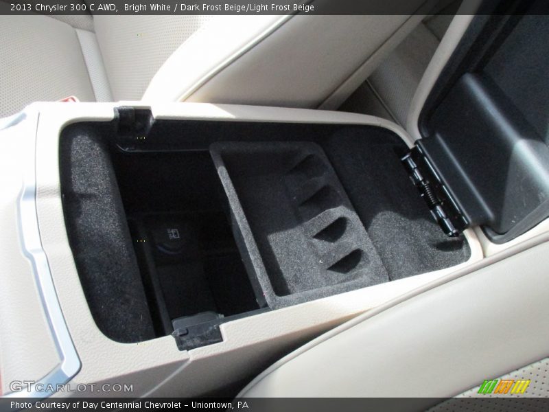 Bright White / Dark Frost Beige/Light Frost Beige 2013 Chrysler 300 C AWD