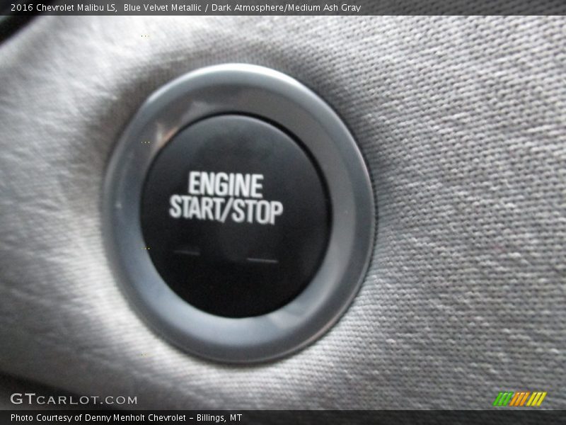 Blue Velvet Metallic / Dark Atmosphere/Medium Ash Gray 2016 Chevrolet Malibu LS