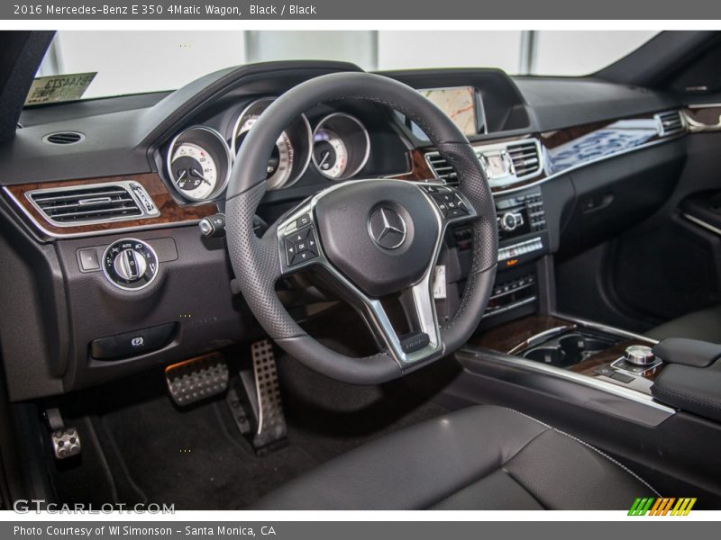 Black / Black 2016 Mercedes-Benz E 350 4Matic Wagon