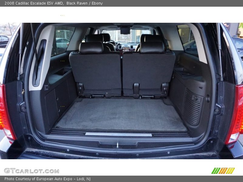 Black Raven / Ebony 2008 Cadillac Escalade ESV AWD