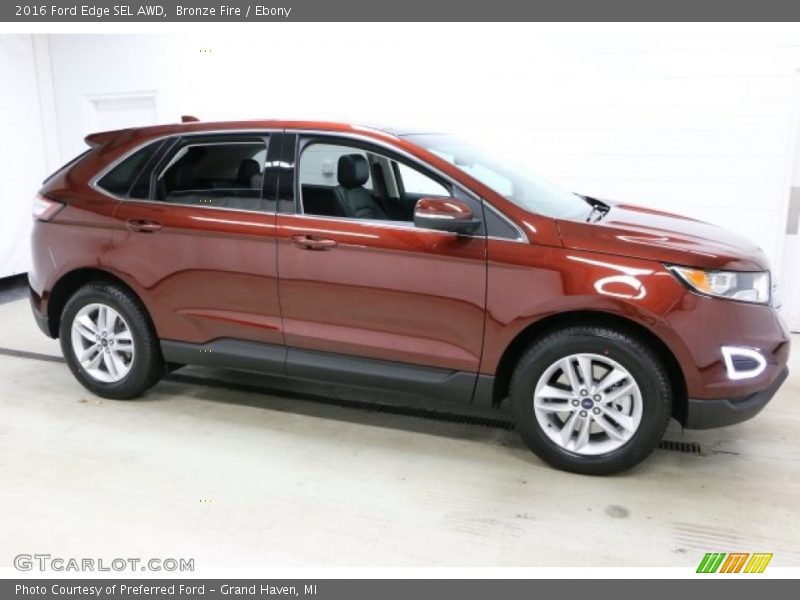  2016 Edge SEL AWD Bronze Fire