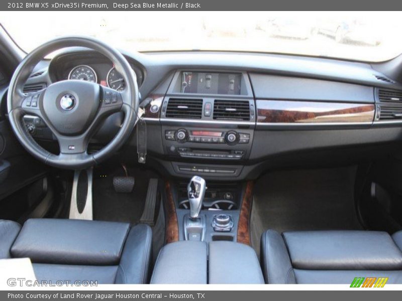 Deep Sea Blue Metallic / Black 2012 BMW X5 xDrive35i Premium