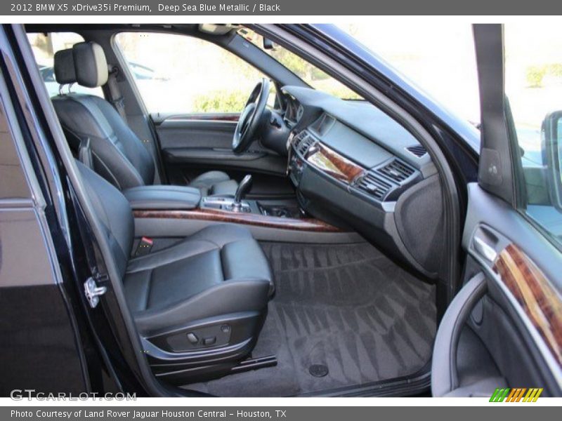 Deep Sea Blue Metallic / Black 2012 BMW X5 xDrive35i Premium
