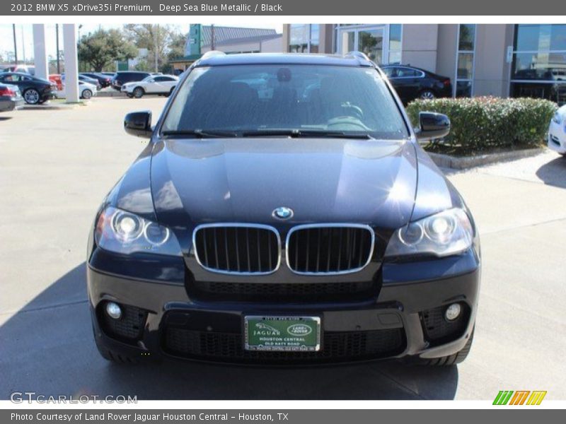 Deep Sea Blue Metallic / Black 2012 BMW X5 xDrive35i Premium