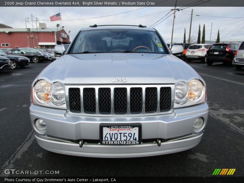 Bright Silver Metallic / Medium Slate Gray 2006 Jeep Grand Cherokee Overland 4x4