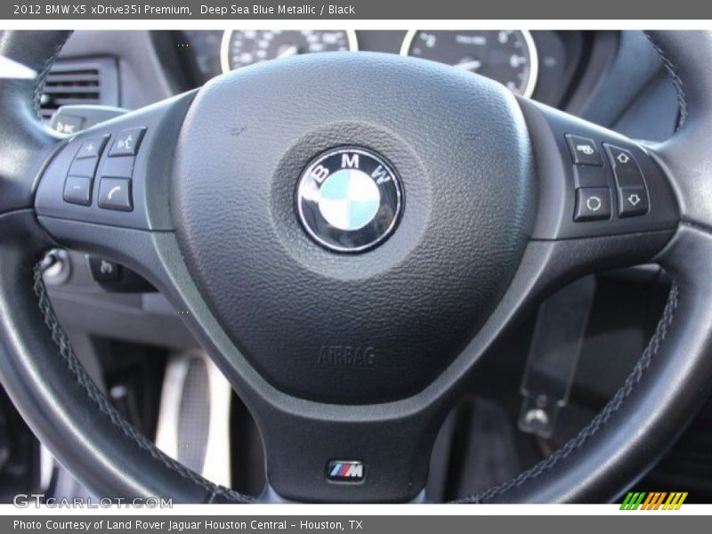 Deep Sea Blue Metallic / Black 2012 BMW X5 xDrive35i Premium
