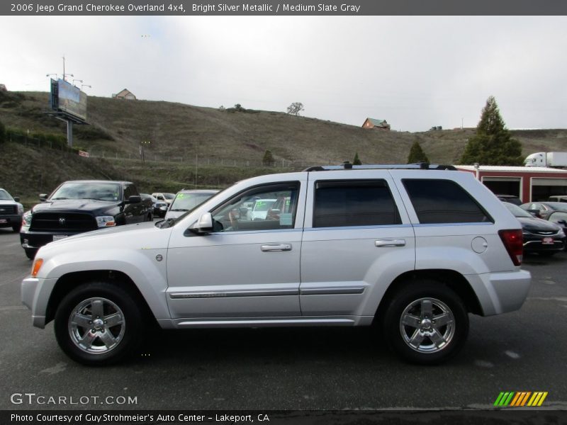 Bright Silver Metallic / Medium Slate Gray 2006 Jeep Grand Cherokee Overland 4x4