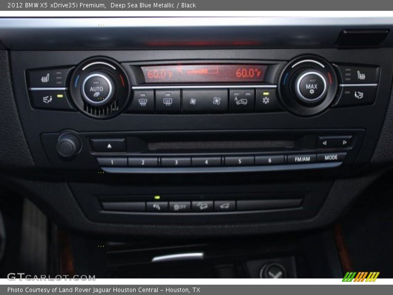 Deep Sea Blue Metallic / Black 2012 BMW X5 xDrive35i Premium