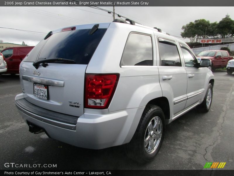 Bright Silver Metallic / Medium Slate Gray 2006 Jeep Grand Cherokee Overland 4x4