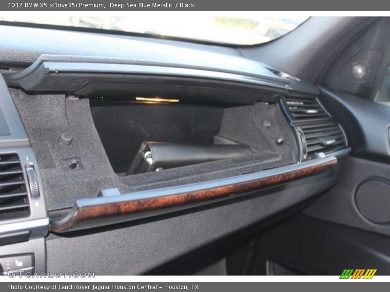 Deep Sea Blue Metallic / Black 2012 BMW X5 xDrive35i Premium
