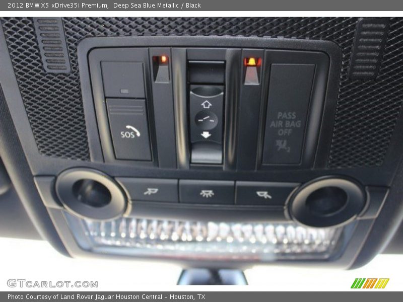 Deep Sea Blue Metallic / Black 2012 BMW X5 xDrive35i Premium