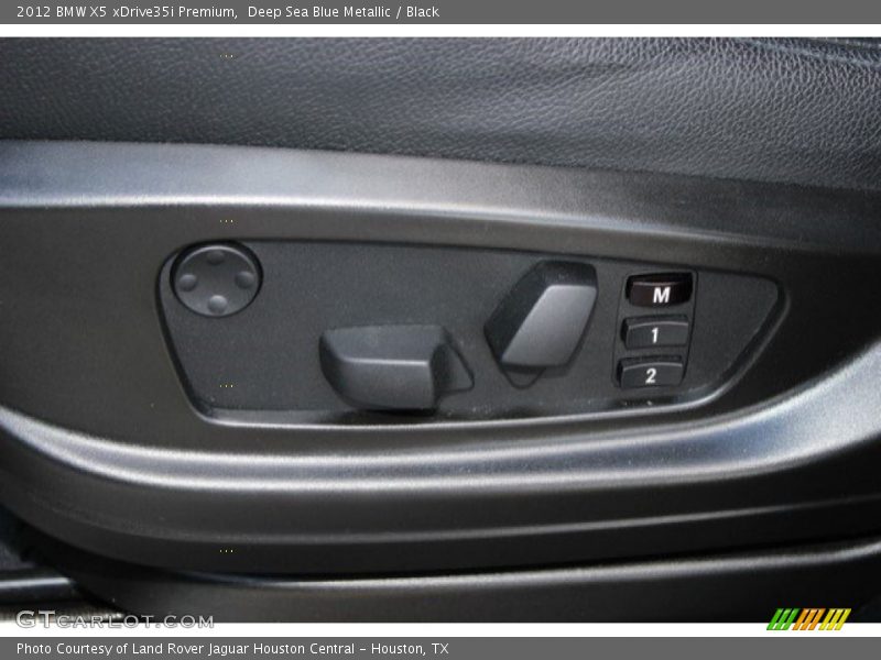 Deep Sea Blue Metallic / Black 2012 BMW X5 xDrive35i Premium