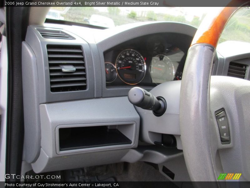 Bright Silver Metallic / Medium Slate Gray 2006 Jeep Grand Cherokee Overland 4x4