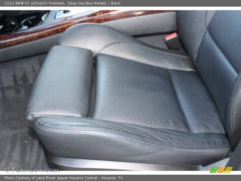 Deep Sea Blue Metallic / Black 2012 BMW X5 xDrive35i Premium