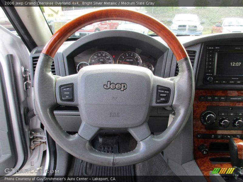 Bright Silver Metallic / Medium Slate Gray 2006 Jeep Grand Cherokee Overland 4x4