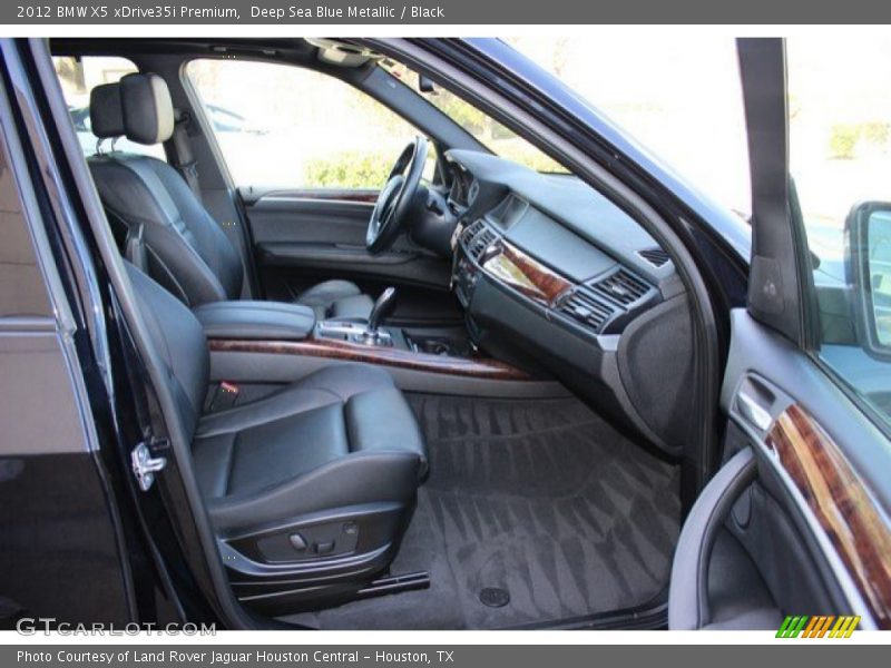 Deep Sea Blue Metallic / Black 2012 BMW X5 xDrive35i Premium