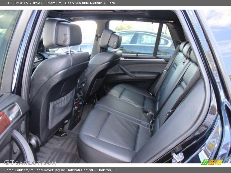 Deep Sea Blue Metallic / Black 2012 BMW X5 xDrive35i Premium