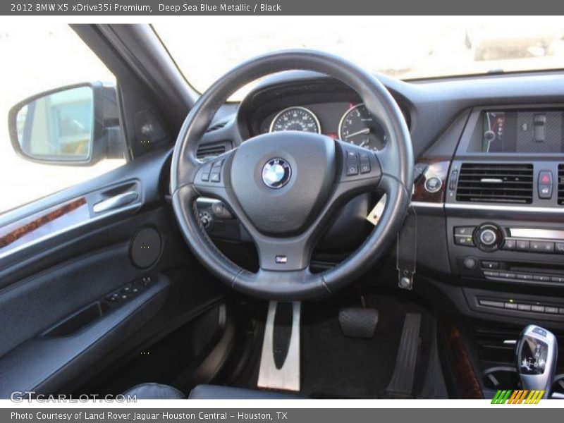 Deep Sea Blue Metallic / Black 2012 BMW X5 xDrive35i Premium