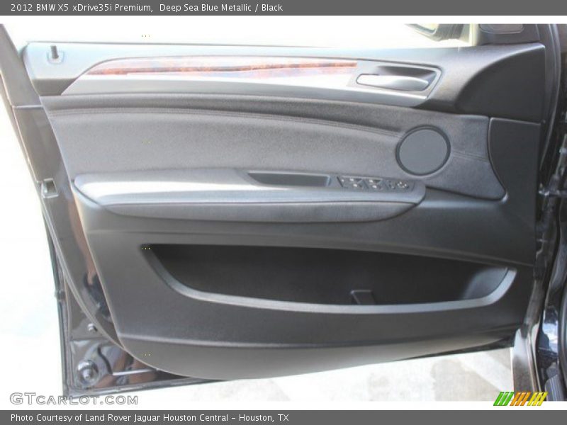 Deep Sea Blue Metallic / Black 2012 BMW X5 xDrive35i Premium