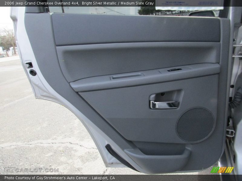 Bright Silver Metallic / Medium Slate Gray 2006 Jeep Grand Cherokee Overland 4x4
