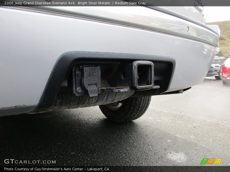 Bright Silver Metallic / Medium Slate Gray 2006 Jeep Grand Cherokee Overland 4x4