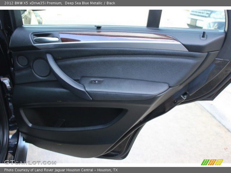 Deep Sea Blue Metallic / Black 2012 BMW X5 xDrive35i Premium