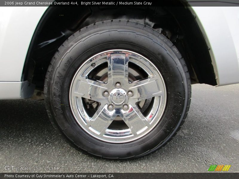 Bright Silver Metallic / Medium Slate Gray 2006 Jeep Grand Cherokee Overland 4x4