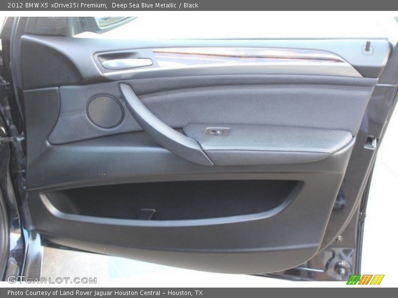 Deep Sea Blue Metallic / Black 2012 BMW X5 xDrive35i Premium