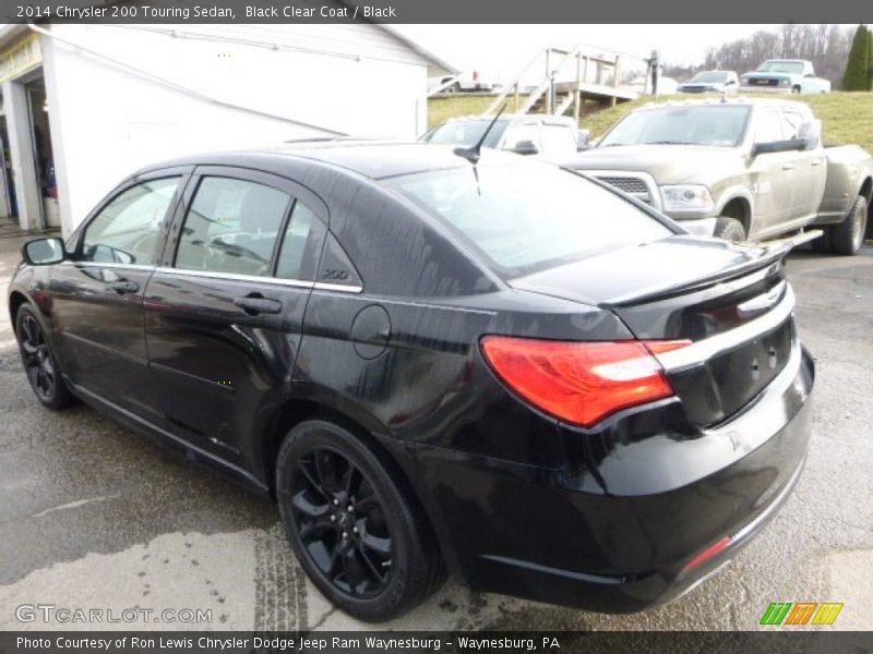 Black Clear Coat / Black 2014 Chrysler 200 Touring Sedan