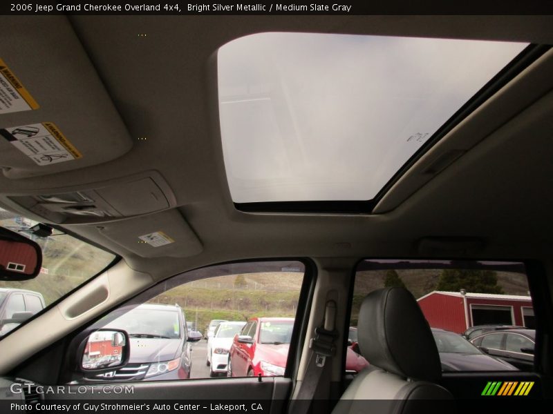 Bright Silver Metallic / Medium Slate Gray 2006 Jeep Grand Cherokee Overland 4x4
