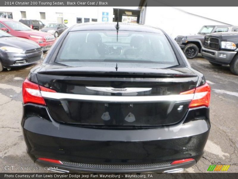 Black Clear Coat / Black 2014 Chrysler 200 Touring Sedan