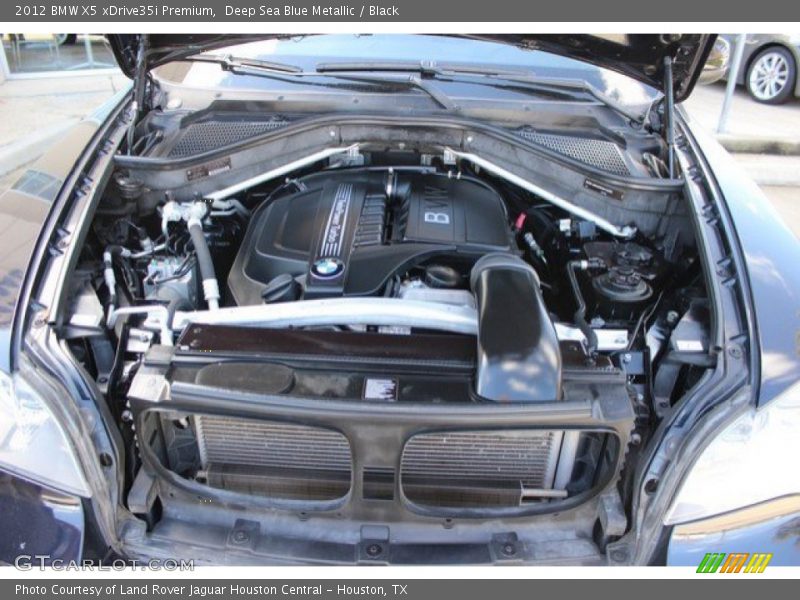 Deep Sea Blue Metallic / Black 2012 BMW X5 xDrive35i Premium