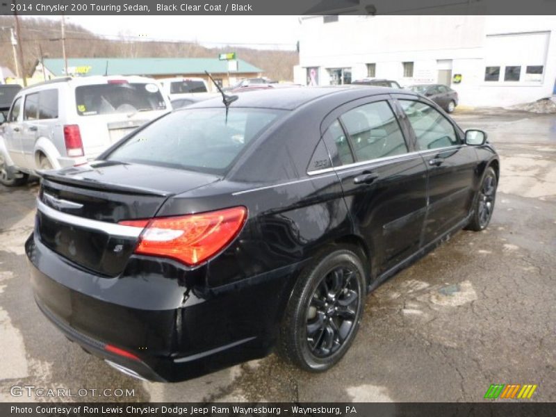 Black Clear Coat / Black 2014 Chrysler 200 Touring Sedan