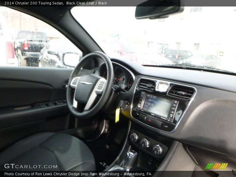 Black Clear Coat / Black 2014 Chrysler 200 Touring Sedan