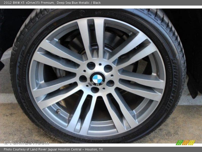 Deep Sea Blue Metallic / Black 2012 BMW X5 xDrive35i Premium