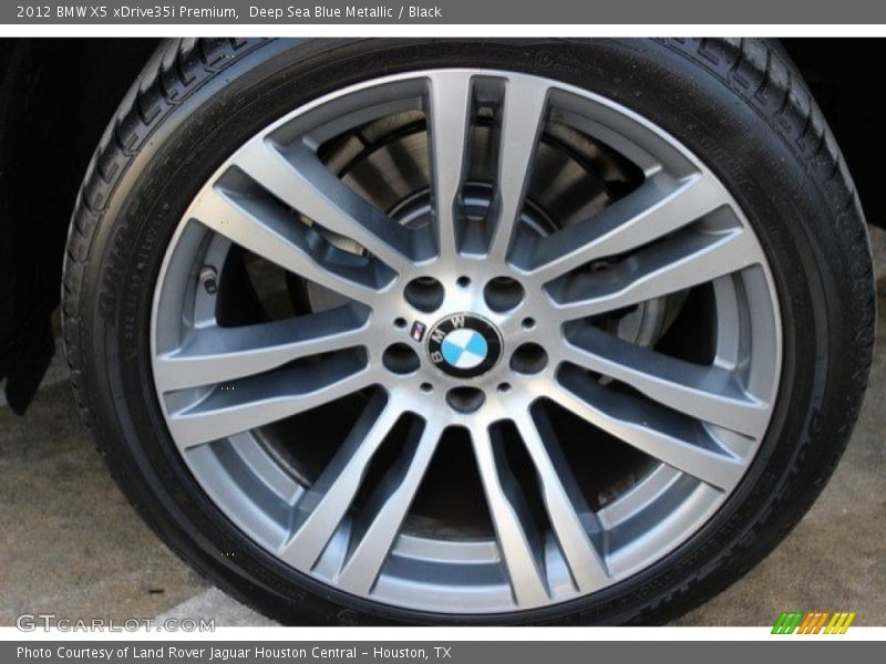 Deep Sea Blue Metallic / Black 2012 BMW X5 xDrive35i Premium