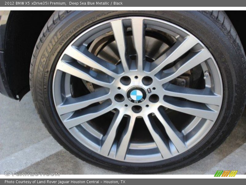 Deep Sea Blue Metallic / Black 2012 BMW X5 xDrive35i Premium