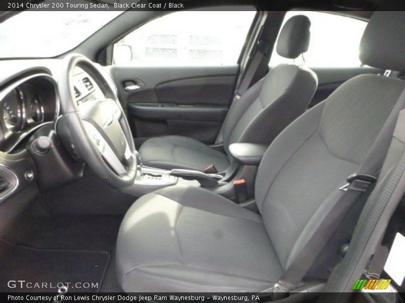 Black Clear Coat / Black 2014 Chrysler 200 Touring Sedan