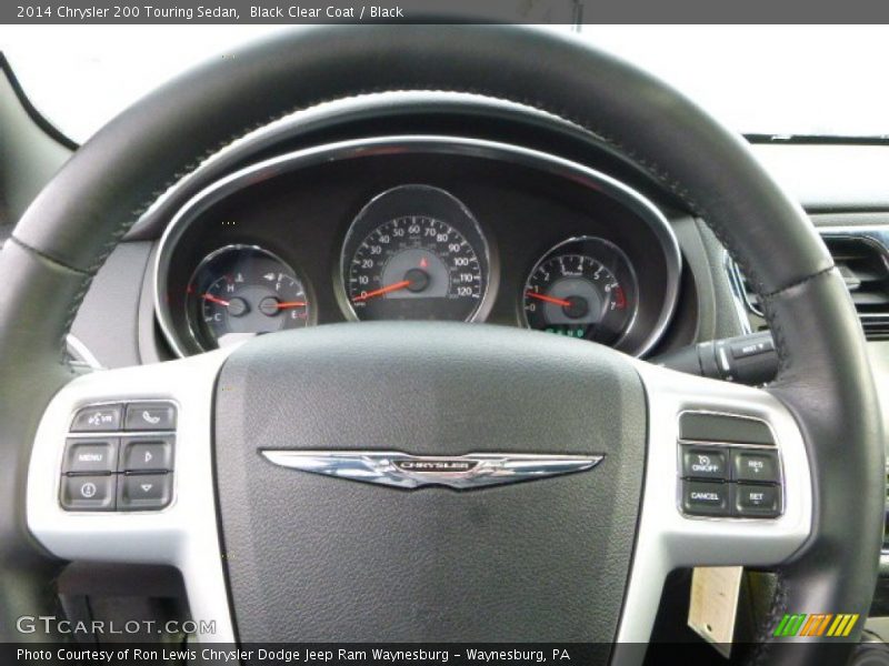 Black Clear Coat / Black 2014 Chrysler 200 Touring Sedan