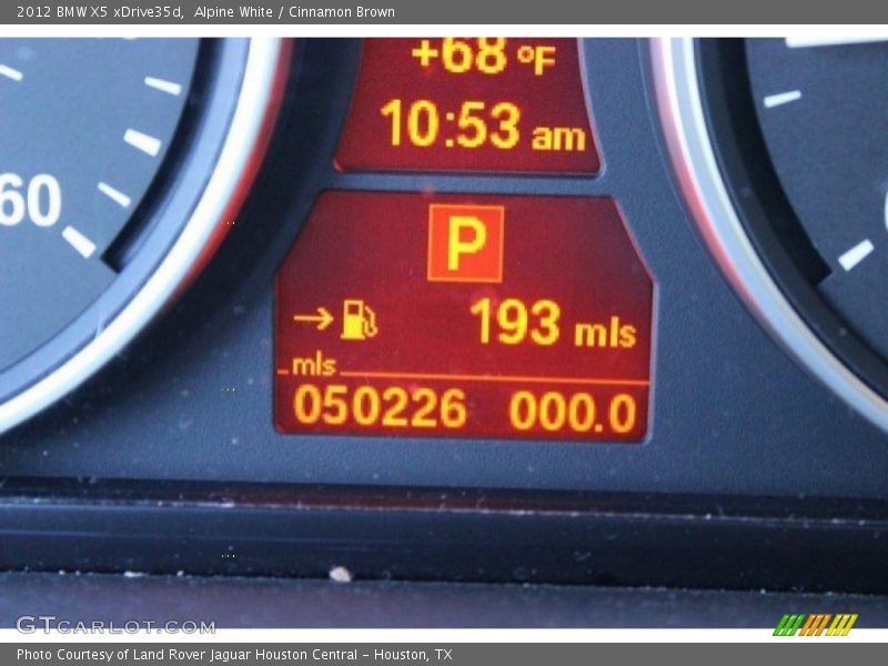 Alpine White / Cinnamon Brown 2012 BMW X5 xDrive35d