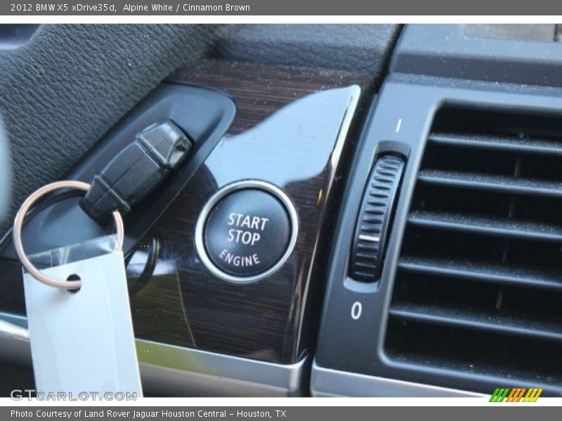 Alpine White / Cinnamon Brown 2012 BMW X5 xDrive35d