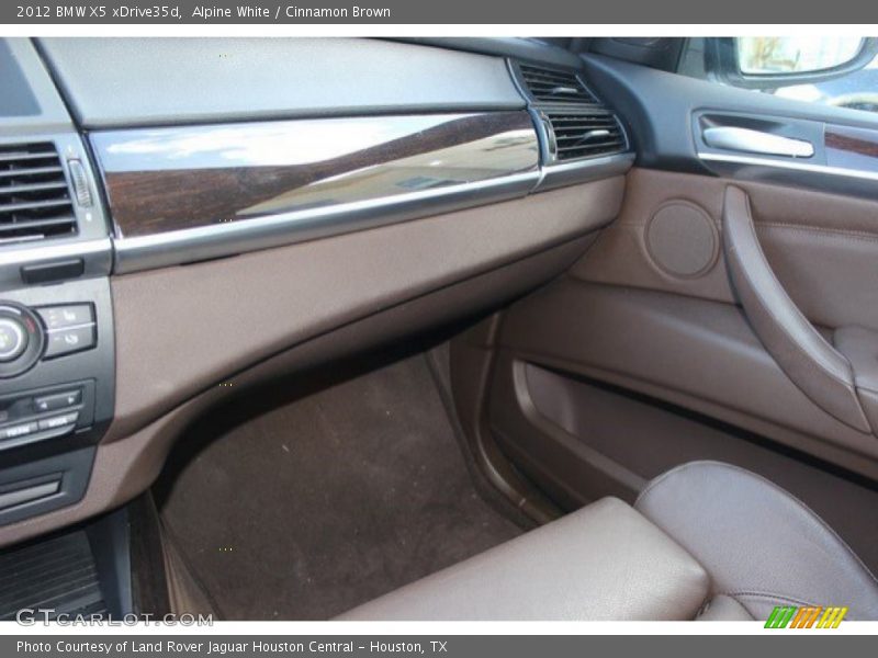 Alpine White / Cinnamon Brown 2012 BMW X5 xDrive35d